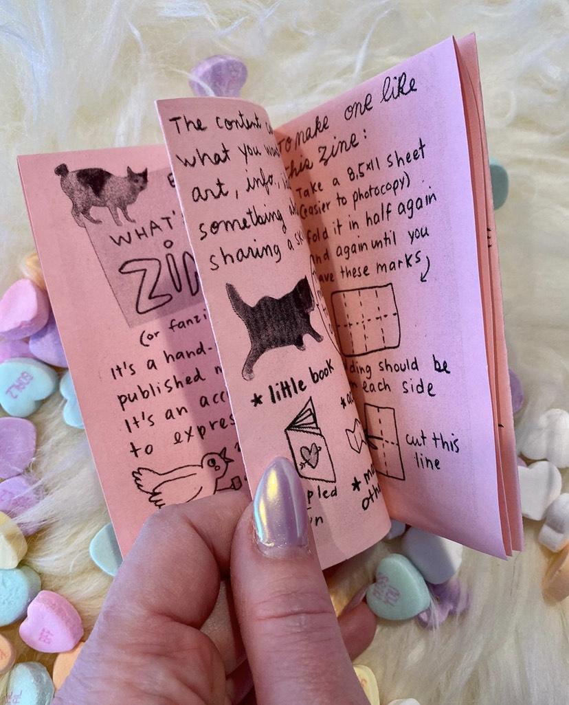 How to make a creative zine by Geneviève